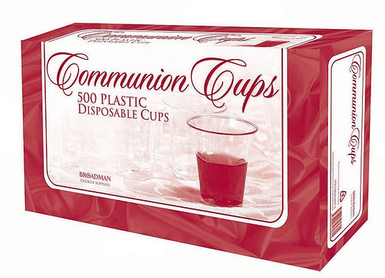 Communion Cups Plastic - 500 Count Cover Image