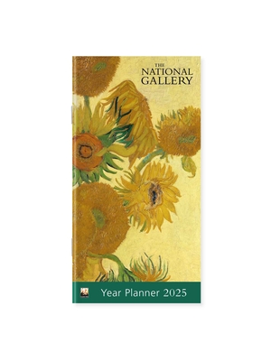 National Gallery: Van Gogh, Sunflowers 2025 Year Planner - Month to View Cover Image