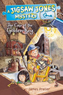 Cover for Jigsaw Jones: The Case of the Golden Key (Jigsaw Jones Mysteries)