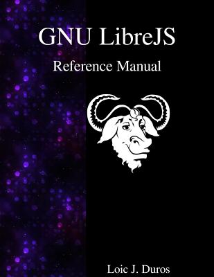 GNU LibreJS Reference Manual Cover Image