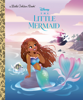 The Little Mermaid (Disney The Little Mermaid) (Little Golden Book) By Lois Evans (Adapted by), Disney Storybook Art Team (Illustrator) Cover Image