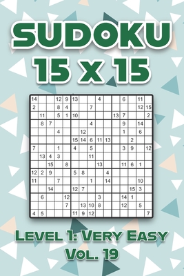 Sudoku 15x15 - Médio - Volume 24 - 276 Jogos