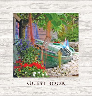 GUEST BOOK, Visitors Book, Comments Book, Guest Comments Book HARDBACK Vacation Home Guest Book, House Guest Book, Beach House Guest Book, Visitor Com By Angelis Publications (Prepared by) Cover Image