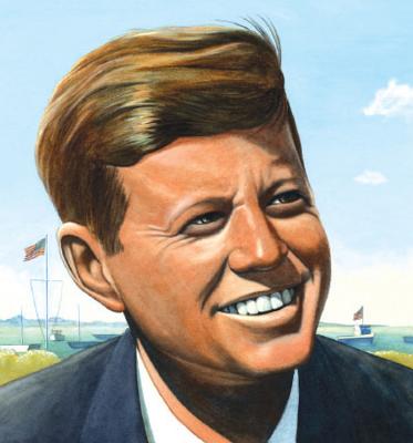 Jack's Path of Courage: The Life of John F. Kennedy (A Big Words Book #5) By Doreen Rappaport, Matt Tavares (Illustrator) Cover Image