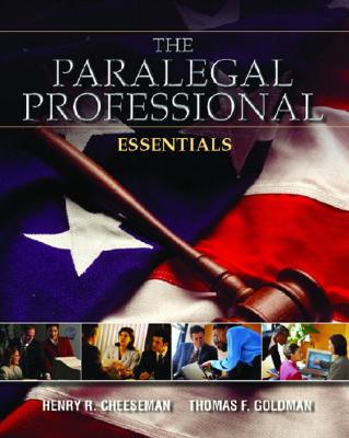 Paralegal Professional: Essentials (Brief Edition) (Paperback) | DIESEL ...