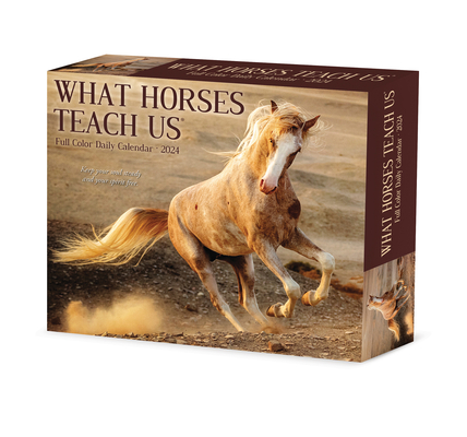 What Horses Teach Us 2024 6.2 X 5.4 Box Calendar Cover Image