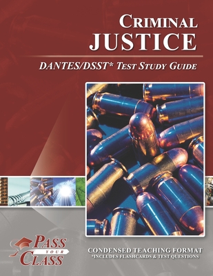 Criminal Justice DANTES/DSST Test Study Guide Cover Image