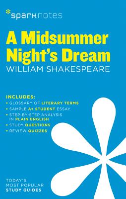 A Midsummer Night's Dream Sparknotes Literature Guide, 44 Cover Image