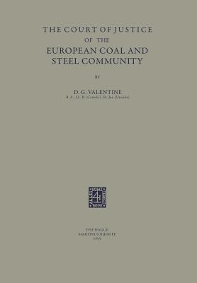 The Court of Justice of the European Coal and Steel Community Cover Image