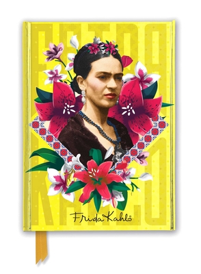 Frida Kahlo Yellow (Foiled Journal) (Flame Tree Notebooks) Cover Image