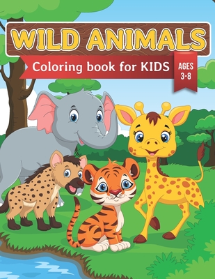 Wild Animal Coloring Book