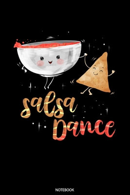 Salsa Dance: Dotted Punkteraster Notizbuch A5 - Salsa Tanzen Notizheft I Tanzlehrer Spruch Chips Latin Salsero Tänzer Geschenk Cover Image