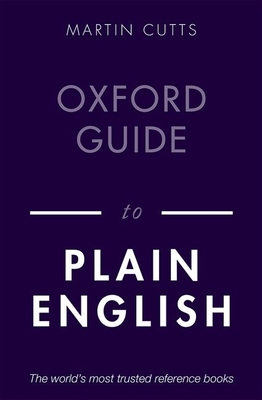 Oxford Guide to Plain English Cover Image