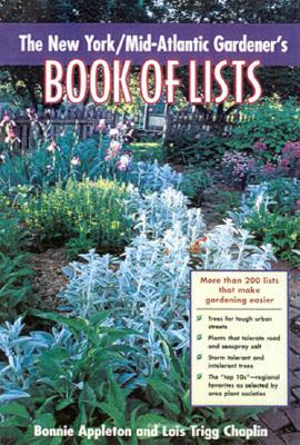New York/Mid-Atlantic Gardener's Book of Lists Cover Image