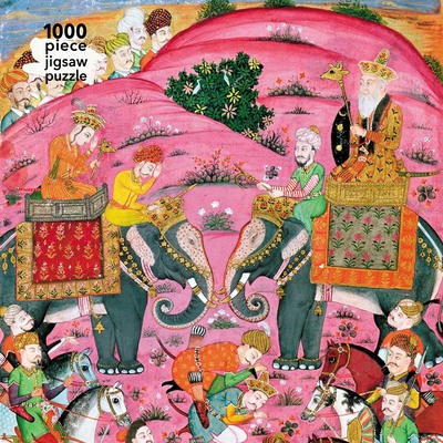 Adult Jigsaw Puzzle: Persian Heroes by Indian School (16th century): 1000-piece Jigsaw Puzzles