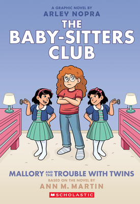 Cover Image for Mallory and the Trouble with Twins: A Graphic Novel (The Baby-Sitters Club Graphix)