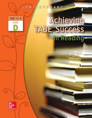 Achieving Tabe Success in Reading, Level D Workbook Cover Image