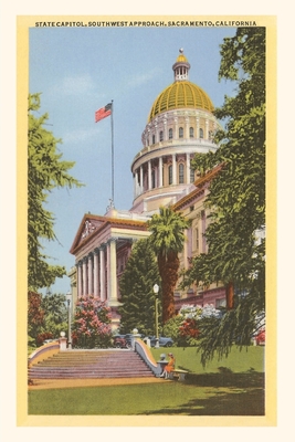 Vintage Journal State Capitol, Sacramento Cover Image