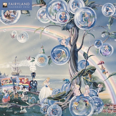 Fairyland by Jean & Ron Henry Wall Calendar 2024 (Art Calendar) Cover Image