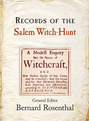 Records of the Salem Witch-Hunt Cover Image
