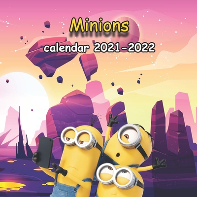 2022 Minion Calendar Minions Calendar 2021-2022: Minions Wall Calendar 2021 With 18 Pictures Of  Minions Characters And 18 Months Planner -8.5X8.5 In-January Of 2021 -J  (Paperback) | Reach And Teach
