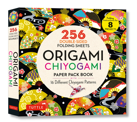 Origami Chiyogami Paper Pack Book: 256 Double-Sided Folding Sheets (Includes Instructions for 8 Models) Cover Image
