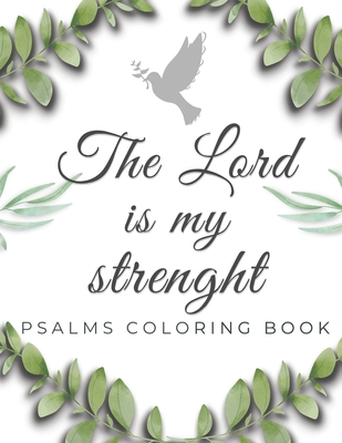 Psalms Coloring Book: Catholic Inspirational Scripture Verses Cover Image