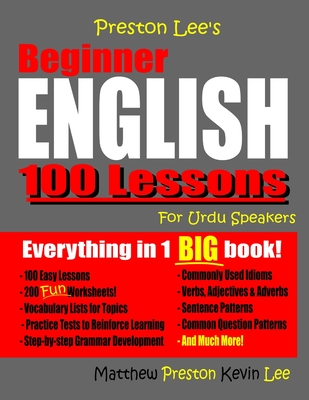 preston lee s beginner english 100 lessons for urdu speakers paperback broadway books