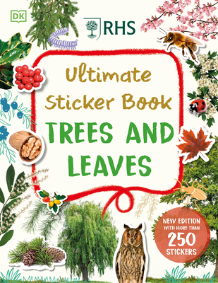 Ultimate Sticker Book Trees and Leaves Cover Image