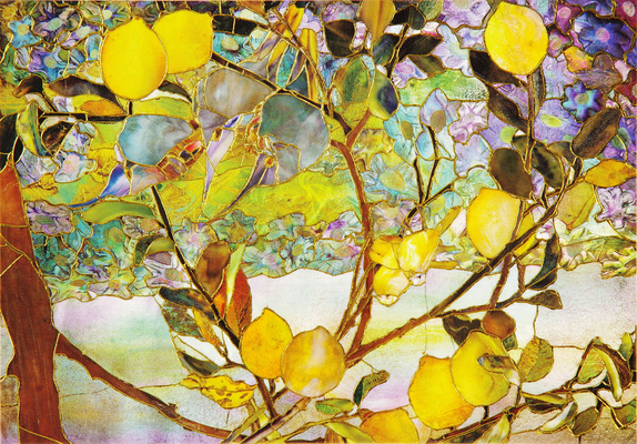 Tiffany Lemon Tree Note Cards  Cover Image
