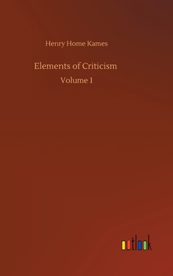 Cover for Elements of Criticism