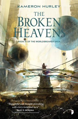 Cover for The Broken Heavens (The Worldbreaker Saga #3)