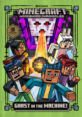 Ghast in the Machine! (Minecraft Woodsword Chronicles #4) By Nick Eliopulos, Alan Batson (Illustrator) Cover Image