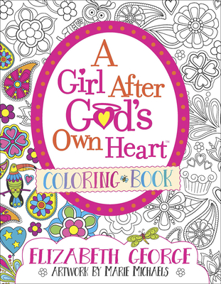 A Girl After God's Own Heart Coloring Book Cover Image