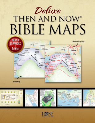 Deluxe Then & Now Bible Maps - Paperback Cover Image