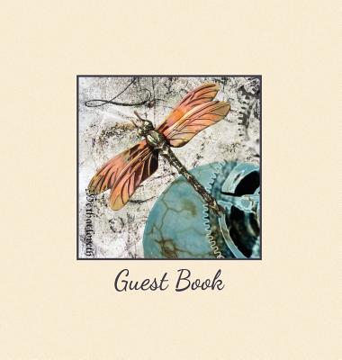 HARDBACK GUEST BOOK, Visitors Book, Comments Book, Guest Comments Book, House Guest Book, Party Guest Book, Vacation Home Guest Book: For events, func By Angelis Publications (Prepared by) Cover Image