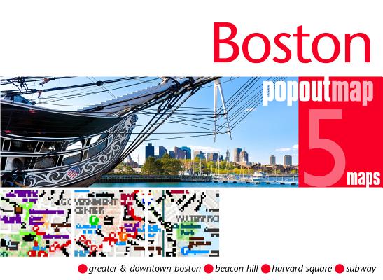 Boston Popout Map (Popout Maps) Cover Image