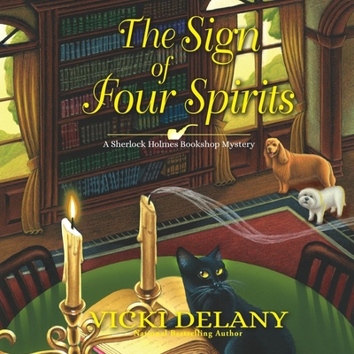 The Sign of Four Spirits (Sherlock Holmes Bookshop Mystery #9) Cover Image