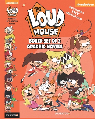 Loud House 3 in 1 Boxed Set (The Loud House) By The Loud House Creative Team Cover Image