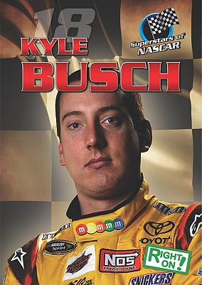 Kyle Busch (Superstars of NASCAR) By Mary Ann Hoffman Cover Image