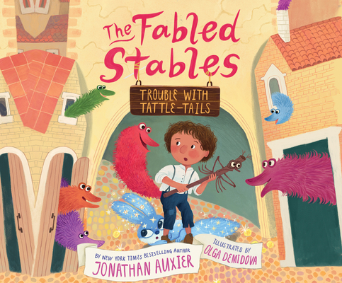 Trouble with Tattle-Tails By Jonathan Auxier, Olga Demidova (Illustrator), Matthew Brenher (Read by) Cover Image