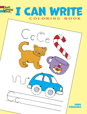 I Can Write Coloring Book (Dover Kids Coloring Books)