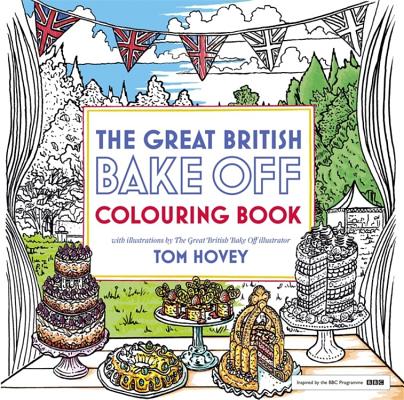 Great British Bake Off Colouring Book Cover Image