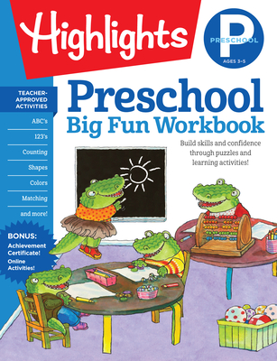 Preschool Big Fun Workbook (Highlights Big Fun Activity Workbooks) Cover Image