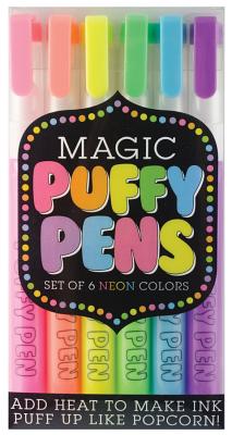 Magic Puffy Pens - Set of 6 Cover Image