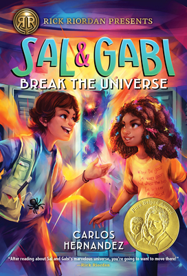 Cover for Rick Riordan Presents Sal and Gabi Break the Universe (A Sal and Gabi Novel, Book 1)
