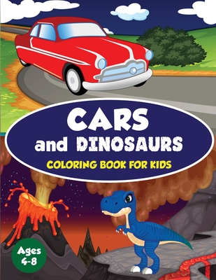 Awesome Dinosaurs Coloring Book for Kids