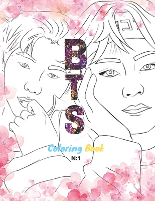 BTS Coloring Book: 방탄소년단 for ARMY and KPOP lovers for Everyone, Adults, Teenagers, Tweens, Boys, & Gir Cover Image