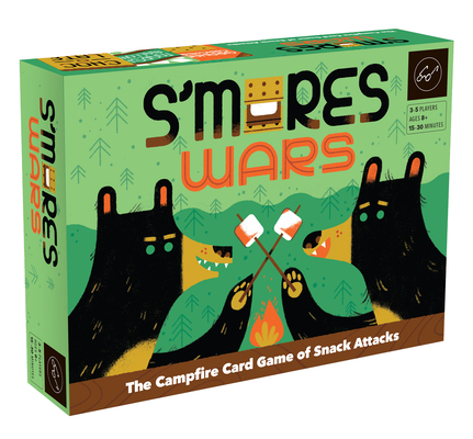 S'mores Wars: The Campfire Card Game of Snack Attacks (Competitive Card-Drafting Marshmallow Game for the Whole Family, Fast and Fun Food-Themed Card Game) By Forrest-Pruzan Creative Cover Image