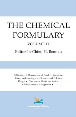 The Chemical Formulary, Volume 9 Cover Image